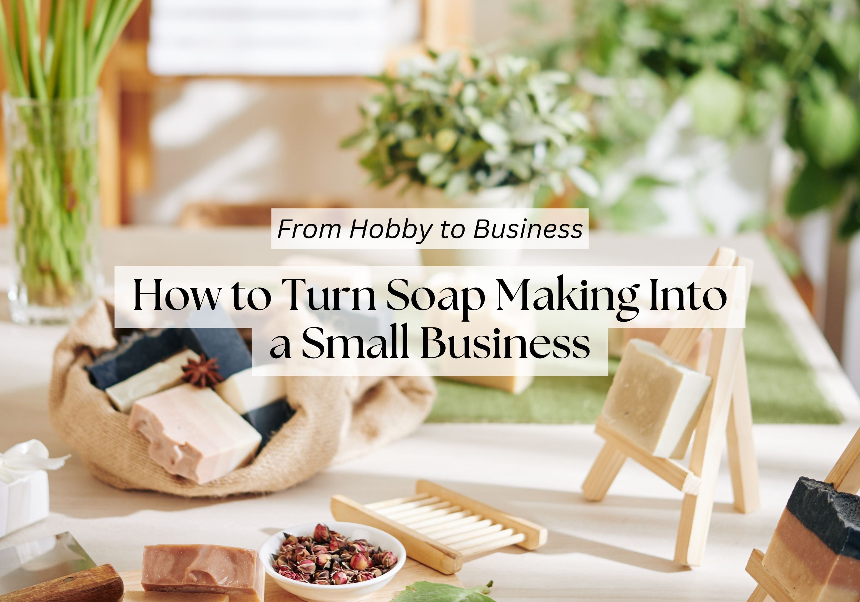 How to Turn Soap Making Into a Small Business