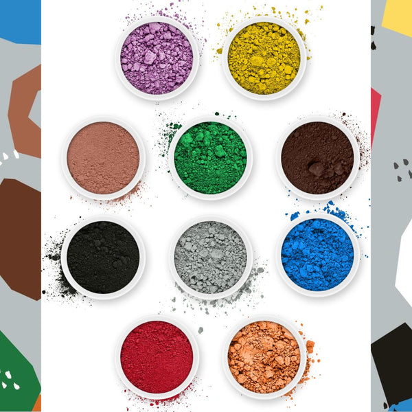 Pifito Mica Colorant Powder 'Original' Sampler - For Soap Making Supplies, Bath Bombs (.25 oz ea)