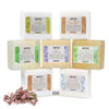 Pifito Melt and Pour Soap Base Sampler (7 lbs) - Hemp Seed Oil, Clear, Aloe Vera, Goats Milk, Cocoa Butter, Shea Butter, Castile (1lb ea)