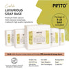 Pifito Castile Melt and Pour Soap Base - Premium 100% Natural