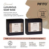 Pifito Charcoal Melt and Pour Soap Base - Premium 100% Natural