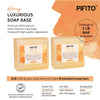 Pifito Honey Melt and Pour Soap Base - Premium 100% Natural