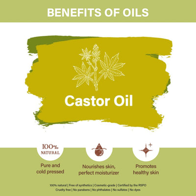 Pifito Castor Oil (16 oz) for Soap Making - Premium 100% Pure and Natural Carrier Oil for Essential Oils, Skin Care, Hair and Body Oil