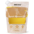 Pifito Sweet Almond Oil (16 oz) for Soap Making - Premium 100% Pure and Natural Carrier Oil for Essential Oils, Skin Care, Hair and Body Oil