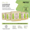 Pifito Olive Oil Melt and Pour Soap Base - Premium 100% Natural