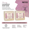 Pifito Shaving Melt and Pour Soap Base - Premium 100% Natural