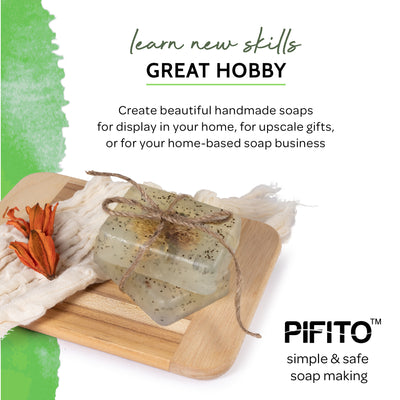 Pifito Aloe Vera Melt and Pour Soap Base - Premium 100% Natural