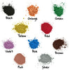 Pifito Mica Colorant Powder 'Original' Sampler - For Soap Making Supplies, Bath Bombs (.25 oz ea)