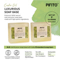 Pifito Castor Oil Melt and Pour Soap Base - Premium 100% Natural