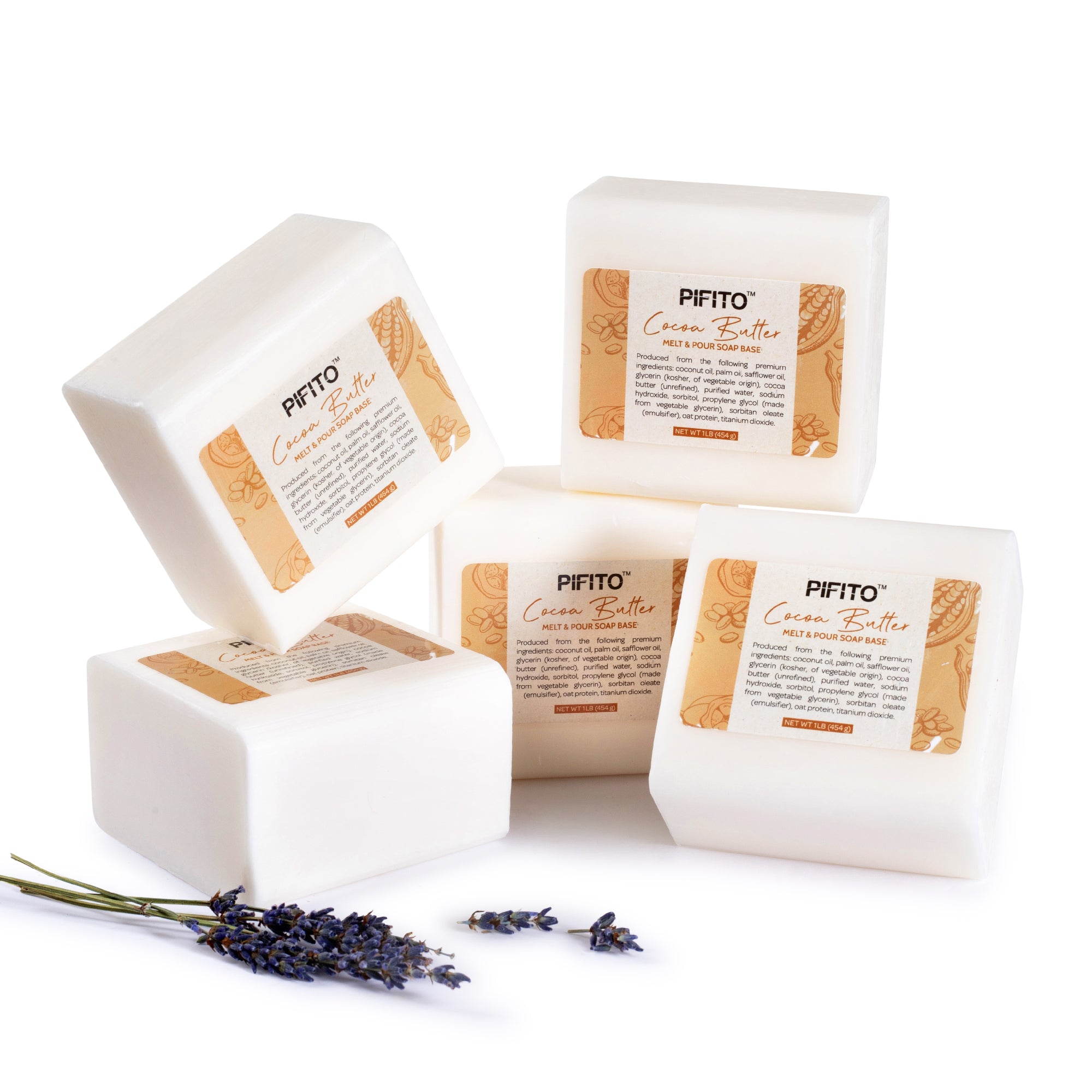 Pifito Honey Melt and Pour Soap Base (5 lb) │ Bulk Premium 100% Natural  Glycerin Soap Base │ Luxurious Soap Making Supplies