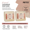 Pifito Grapeseed Oil Melt and Pour Soap Base - Premium 100% Natural