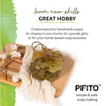 Pifito Hemp Seed Oil Melt and Pour Soap Base - Premium 100% Natural