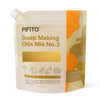 Pifito Soap Making Oils Mix No. 2 │ 60 Oz Quick Mix Blend of Pre-Measured Oils for Cold Process Soap Making