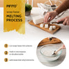 Pifito Melt and Pour Soap Base Sampler (7 lbs) - Jojoba Oil, Sweet Almond Oil, Mango Butter, Apricot Kernel Oil, Grapeseed Oil, Oatmeal, Clear (1lb ea)