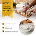 Pifito Melt and Pour Soap Base Sampler (7 lbs) - Jojoba Oil, Sweet Almond Oil, Mango Butter, Apricot Kernel Oil, Grapeseed Oil, Oatmeal, Clear (1lb ea)
