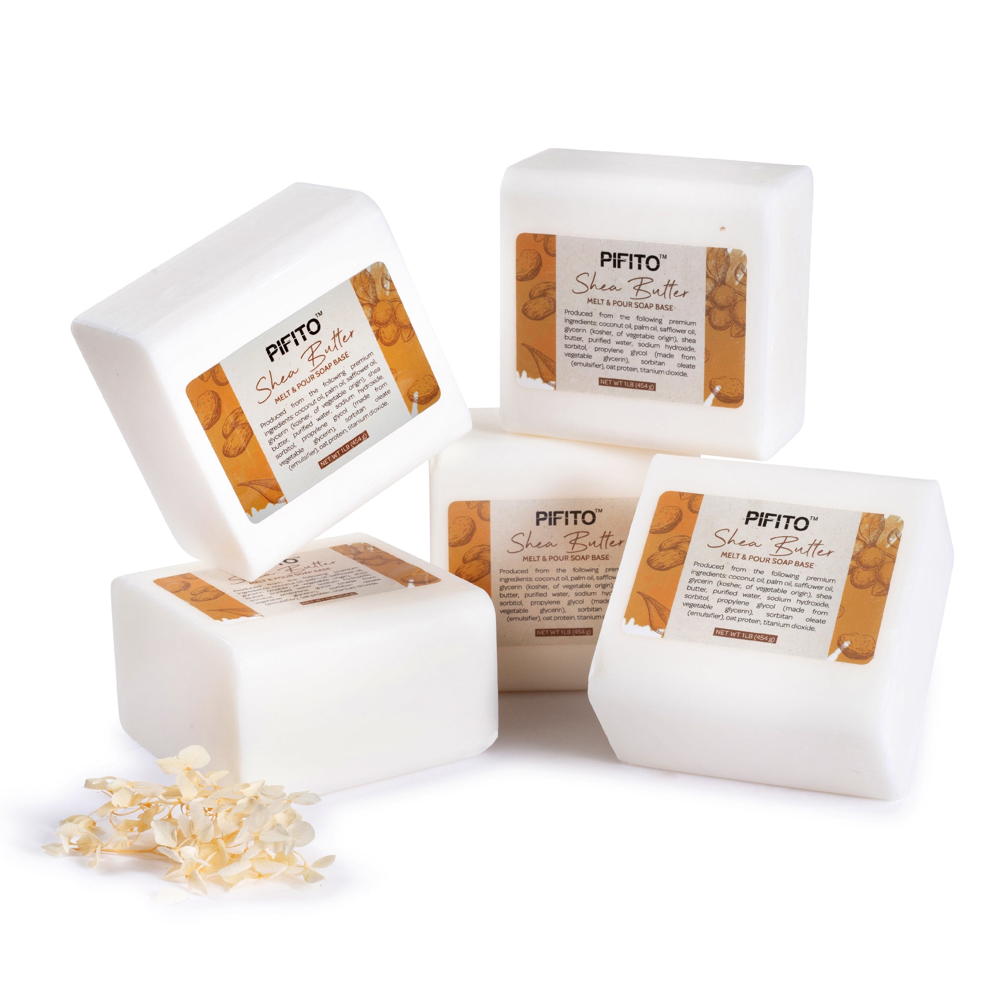 Pifito Clear Melt and Pour Soap Base (5 lb) │ Bulk Premium 100% Natural  Glycerin Soap Base │ Luxurious Soap Making Supplies