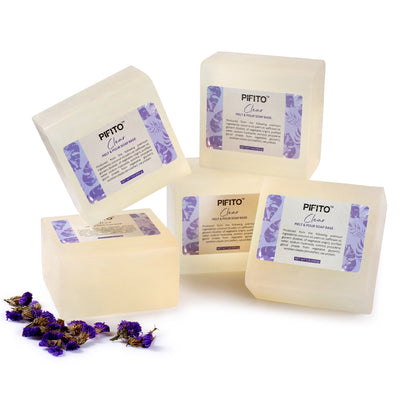 Pifito Clear Melt and Pour Soap Base - Premium 100% Natural